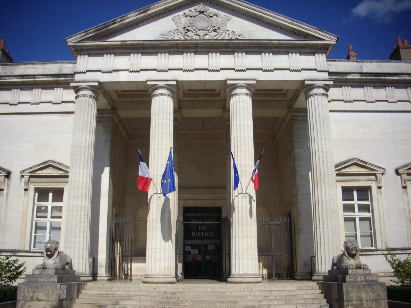 Palais de justice d’Orléans, photographié le 21 septembre 2019.