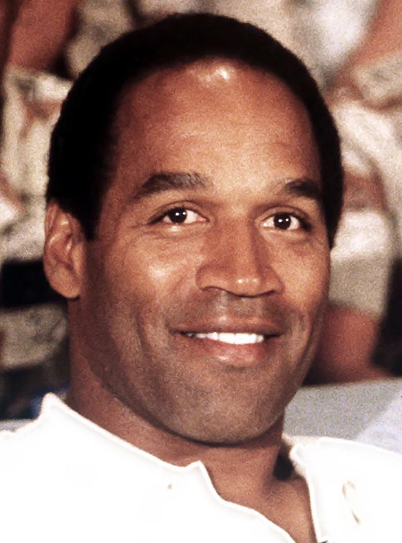 Portrait d’O. J. Simpson en 1990.